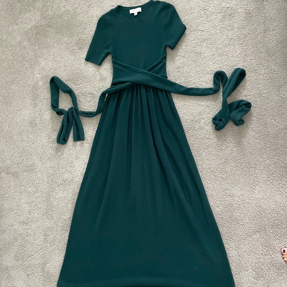Something Navy Cashmere Dress